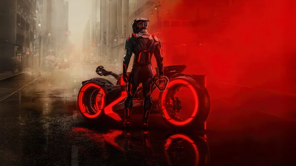 TRON: Ares (2025) — background