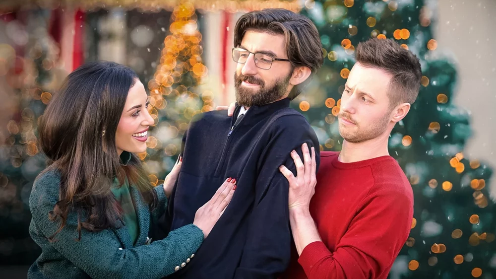 The Christmas Decoy (2025) — background