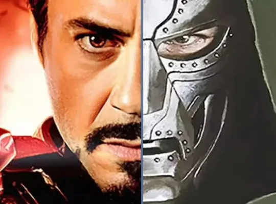 The new Avengers film will explain the resemblance between Doctor Doom and Tony Stark.