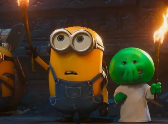 Minions summon a monster in the trailer for 'Minions 3'.