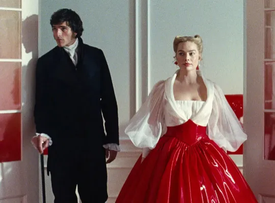 Margot Robbie's Skin Turned Into Wallpaper in New 'Wuthering Heights' Adaptation