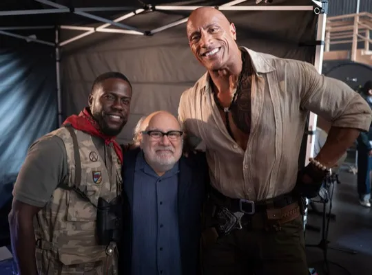 Dwayne Johnson Praises 'Jumanji 3' Co-Star Danny DeVito
