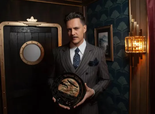 Filming of the detective film "Black Silk" has started, starring Milos Bikovic.