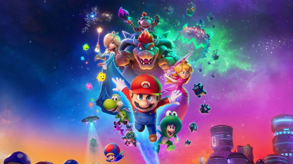 The Super Mario Galaxy Movie (2026) — background