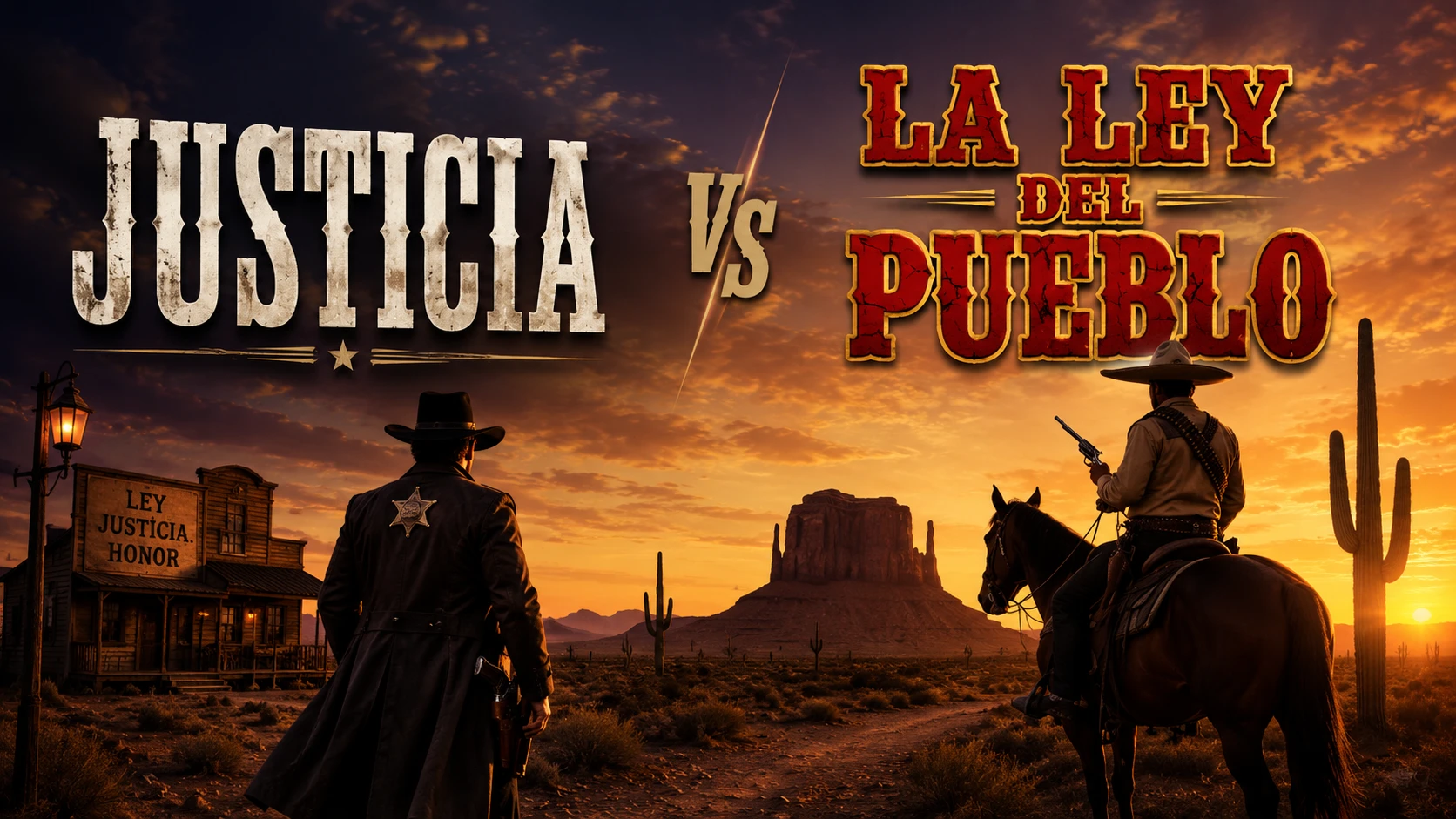 Justicia vs La Ley Del Pueblo (2025) — background